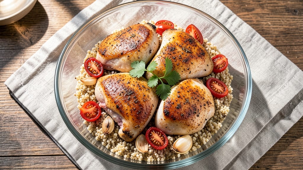 Chicken Thigh Meal Prep Recipe: Slow-Cooked Spice Rub for 5-Day Flavor