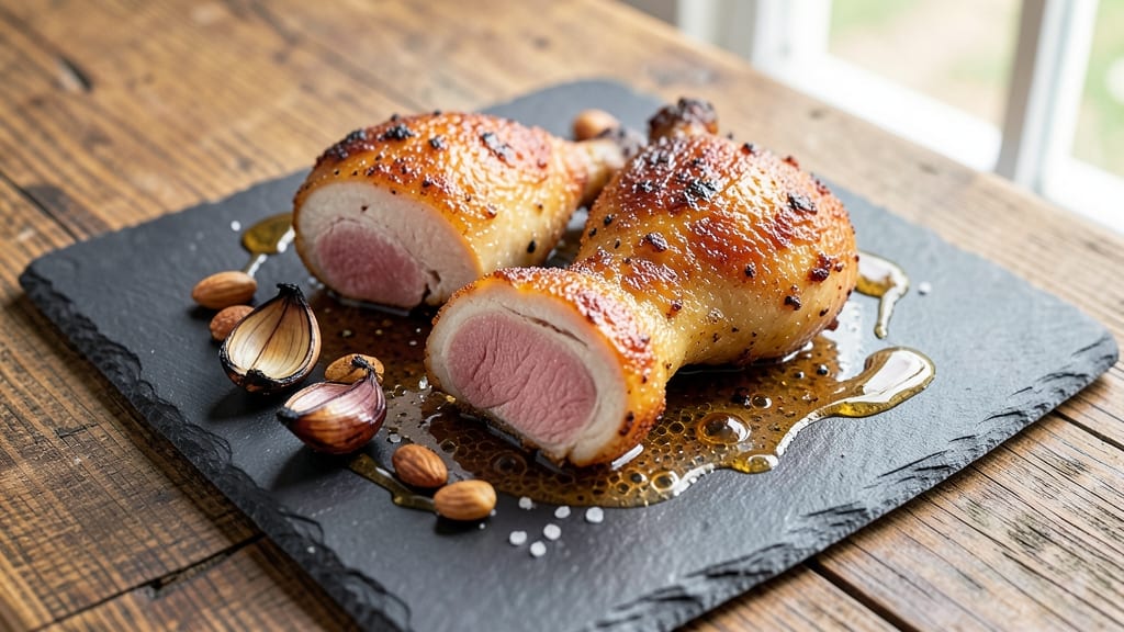 Chicken Thighs Recipe: Smoky Garlic-Glazed with Crispy Skin