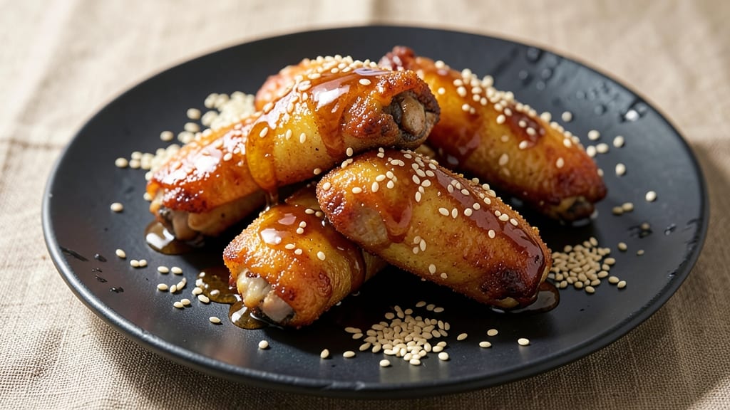 Chicken Wings Sesame Seed Recipe: Nutty Crunch Meets Sticky Glaze Magic