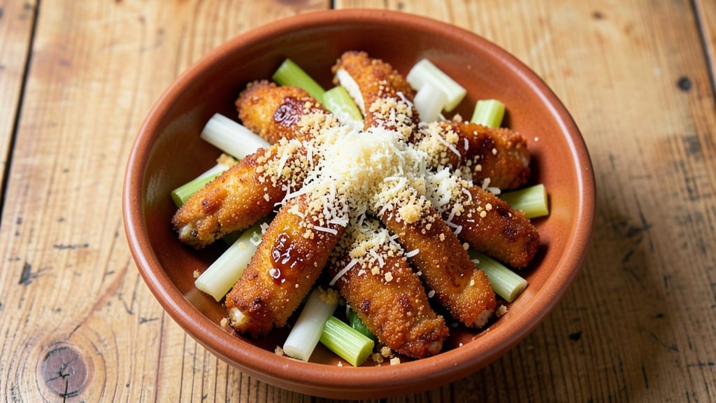 Chili's Monterey Chicken Copycat Recipe: Crispy Celery Crown Over Creamy Ranch Bliss