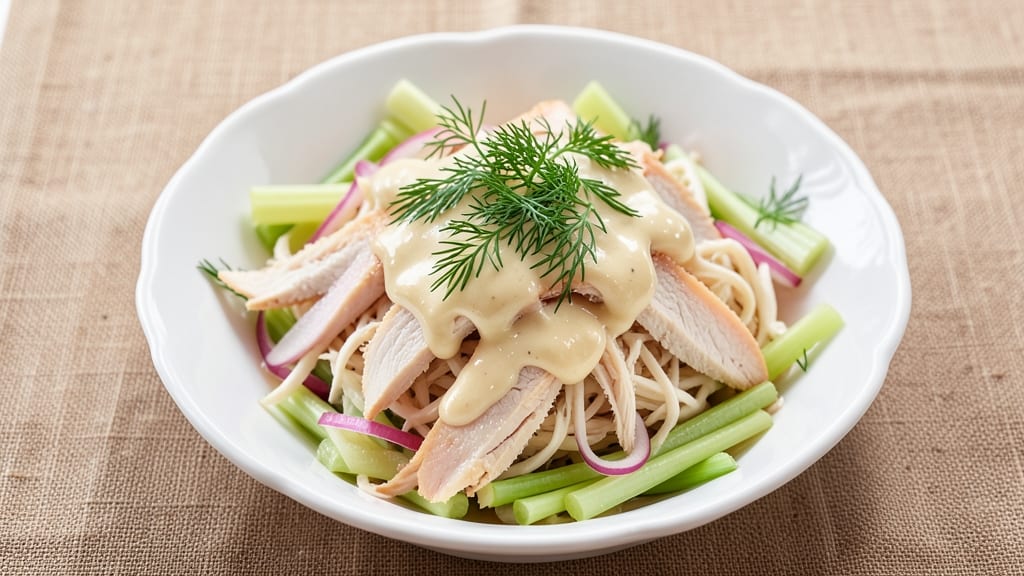 Copycat Chick-Fil-A Chicken Salad Recipe: Vanilla Bean Creaminess With Crunchy Celery Bites