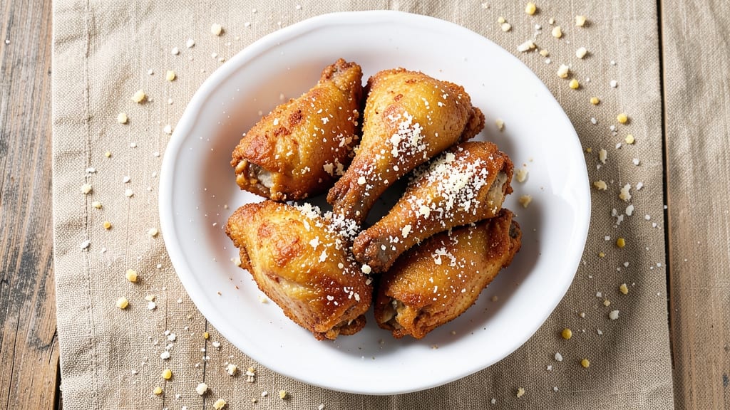 5-Star Fried Chicken Recipe: Crunchy Parmesan Crust With Juicy Centers