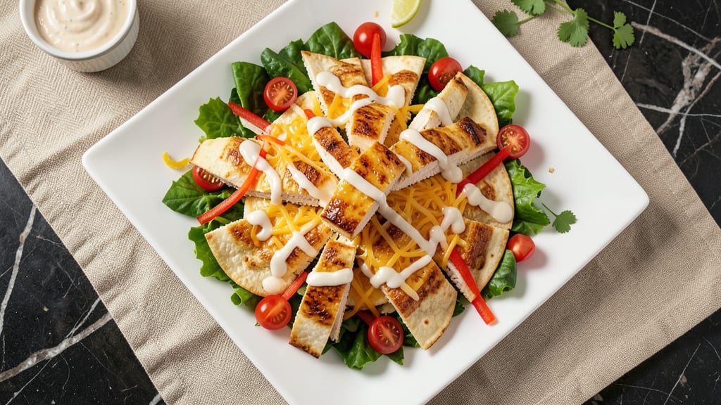 Applebee's Chicken Quesadilla Salad Recipe: Crispy Tortilla Bites With Melted Cheese Magic