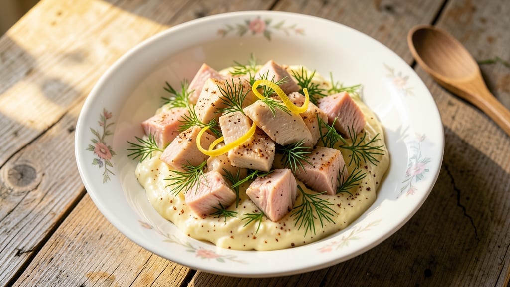AllRecipes Chicken Salad Recipe: Light and Fluffy With Perfect Celery Texture