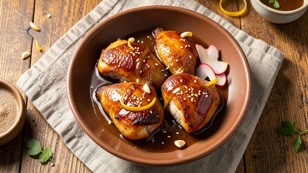 Baked Miso Chicken Recipe: Umami-Rich Crispy Skin and Juicy Centers