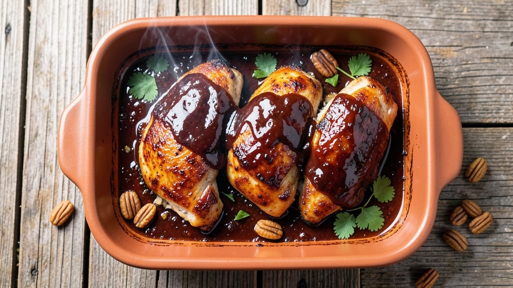 Baked BBQ Chicken Tenderloins Recipe: Smoky Glaze That Caramelizes to Sticky Richness