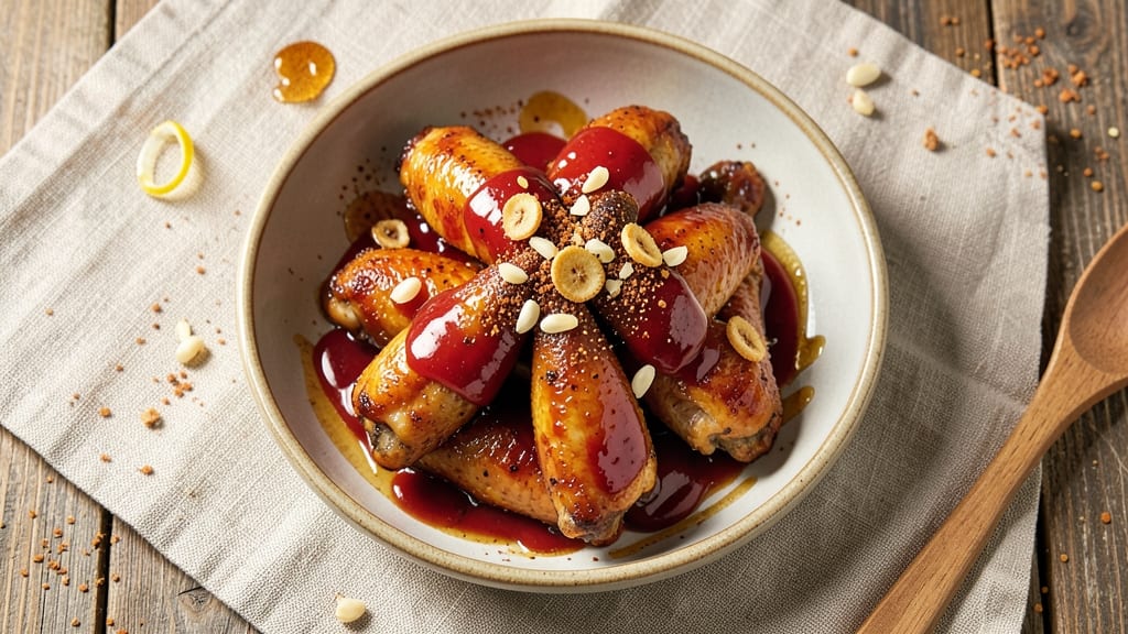Baked Honey BBQ Chicken Wings Recipe: Sticky-Sweet Glaze That Locks in Juice