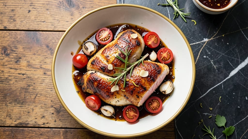 Balsamic Chicken Recipe with Cherry Tomatoes: Sweet-Tangy Pan Sauce in 30 Minutes