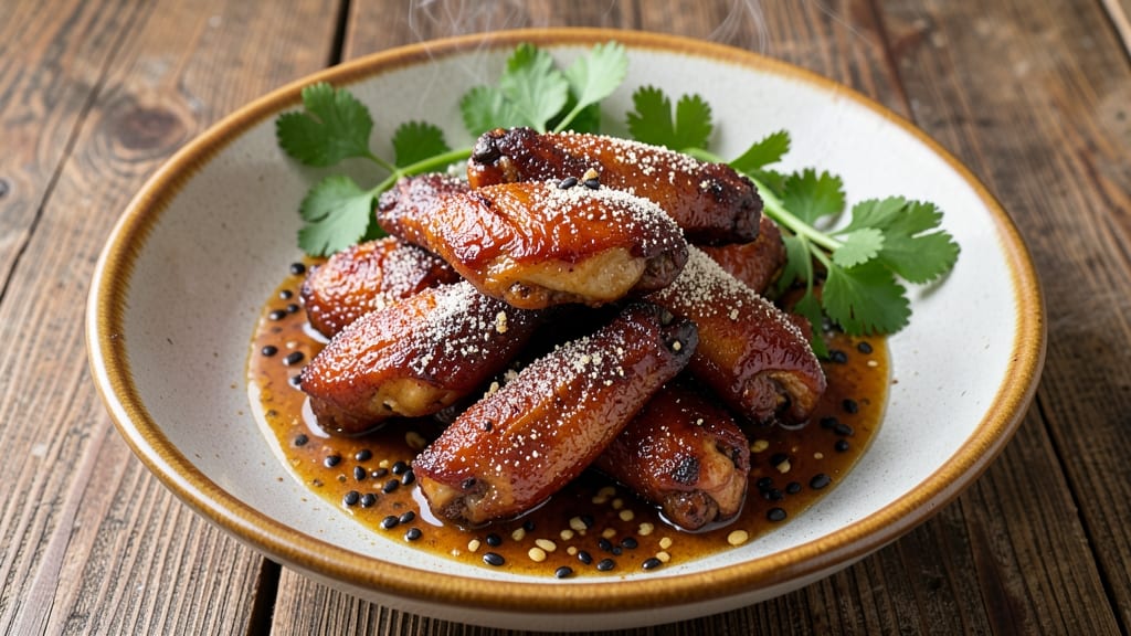 Baked Chinese Chicken Wings Recipe: Five-Spice Crunch With Sticky Glaze
