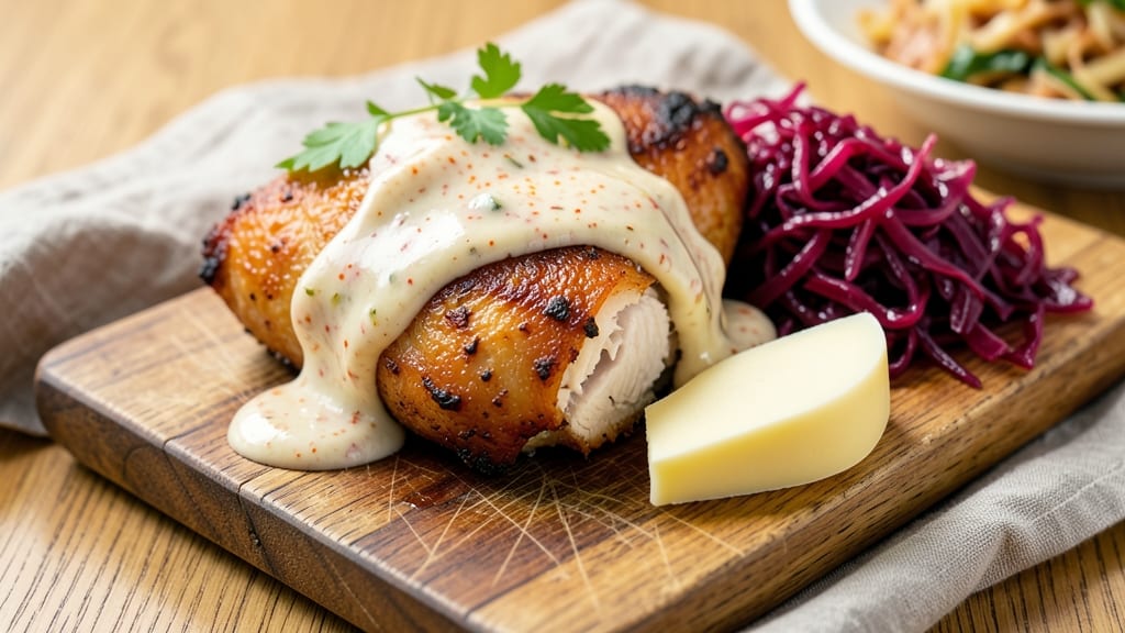 Baked Chicken Reuben Recipe: Swiss-Melted Sandwich Crunch in One Pan