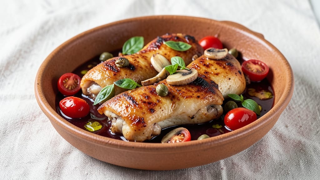 Giada's Chicken Cacciatore Recipe: Tomato-Sauced with Fresh Herbs and Mushrooms
