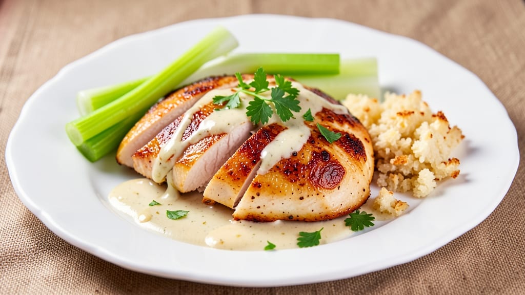 Hidden Valley Ranch Chicken Recipe: Celery-Crusted Crunch Over Creamy Ranch Bliss