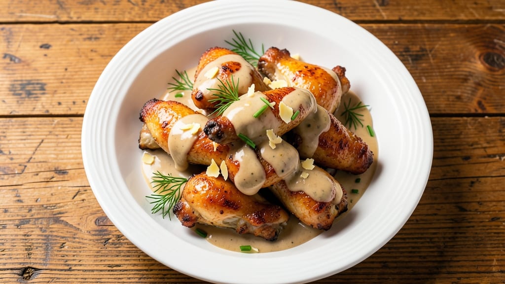 Hidden Valley Ranch Chicken Wings Recipe: Air-Crisped with Tangy Ranch Glaze