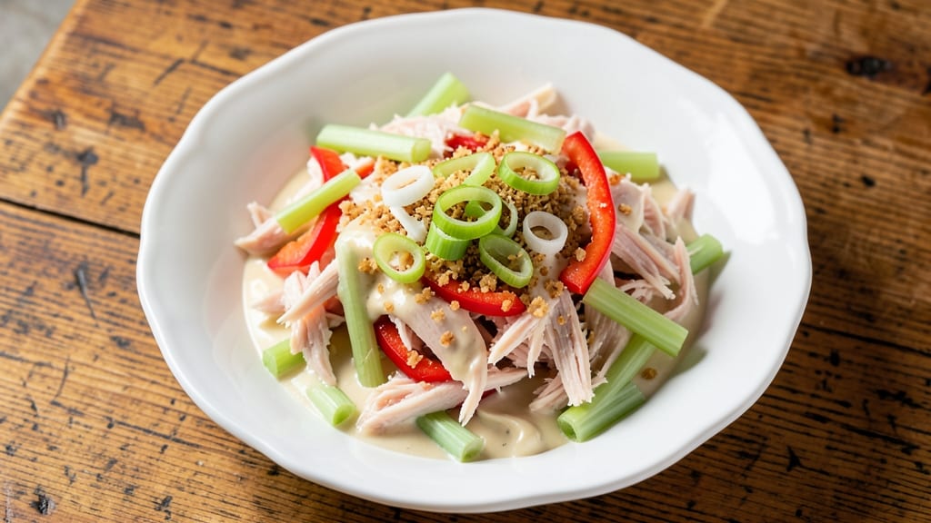 Kirkland Canned Chicken Breast Chicken Salad Recipe: Crispy Celery-Topped Creamy Ranch Bliss
