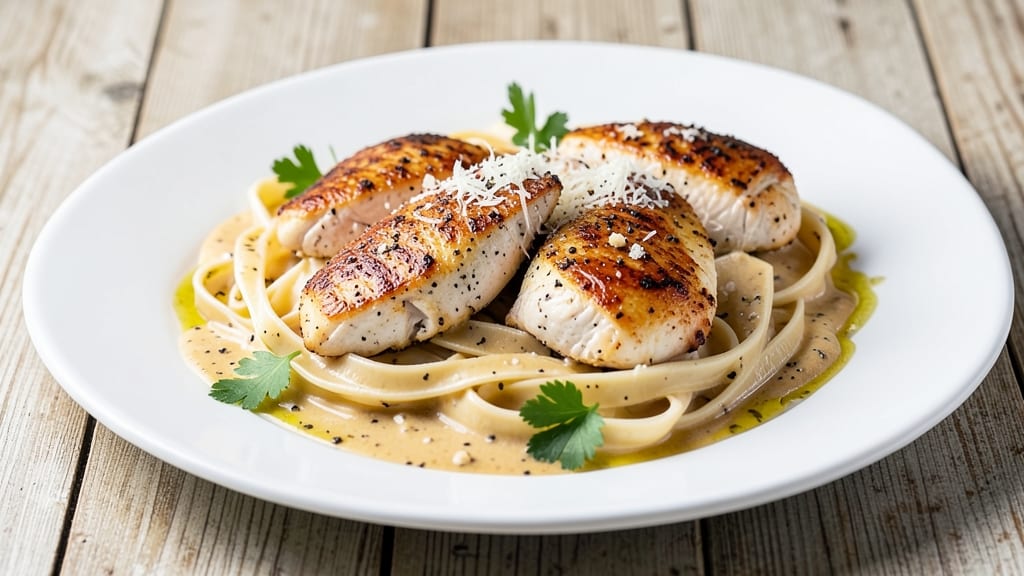 Olive Garden Chicken Fettuccine Alfredo Copycat Recipe: Creamy, Crispy Celery-Topped Masterpiece
