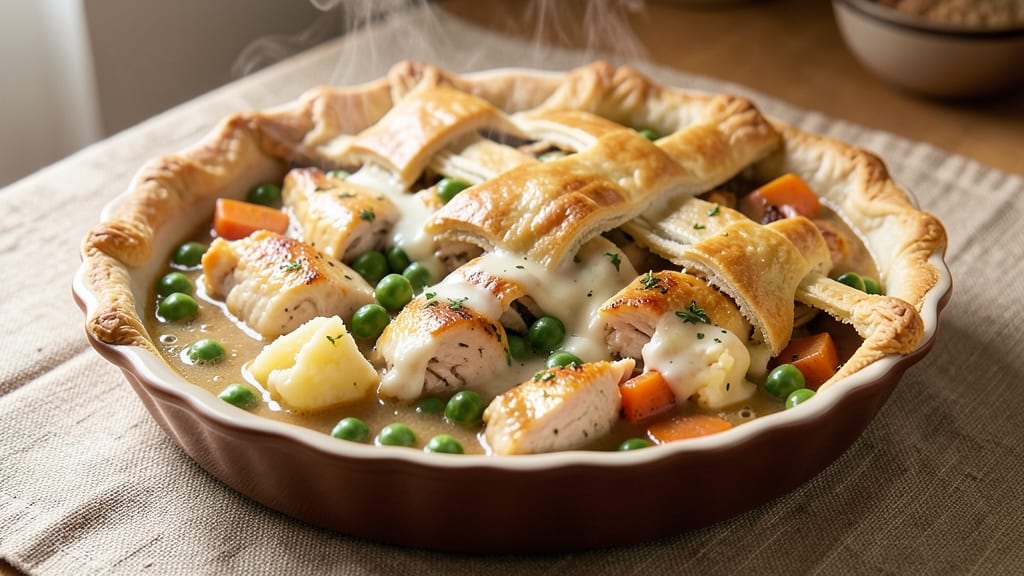 Original Bisquick Chicken Pot Pie Recipe: Golden Crust, Creamy Filling in One Dish