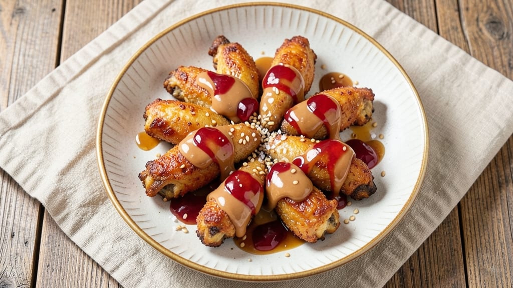 Peanut Butter and Jelly Chicken Wings Recipe: Sweet-Savory Glaze That Sticks to Every Bite