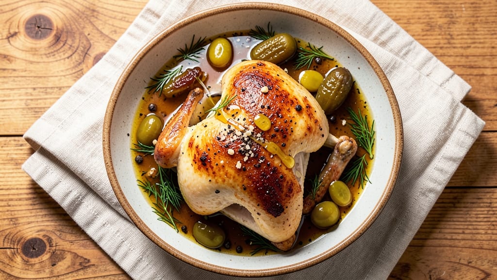Pickle Brined Chicken Recipe: Crispy Skin and Tangy Juice Harmony