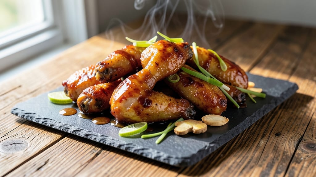 Rotisserie Chicken Wings Recipe: Juicy Rotisserie Meat with Crispy Air-Fryer Glaze