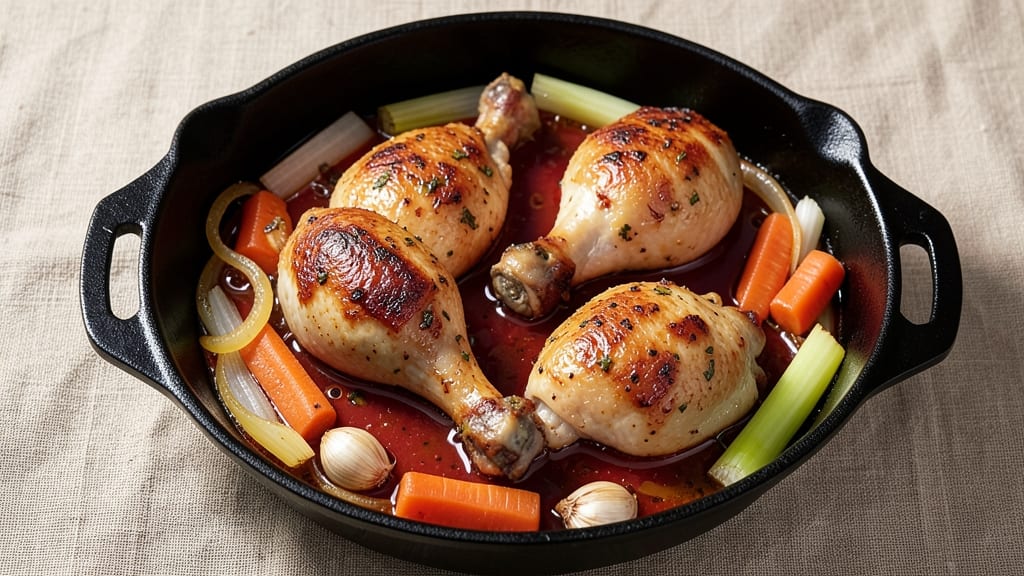 Stewed Chicken Legs Recipe: Slow-Simmered Richness With Fall-Off-The-Bone Tenderness