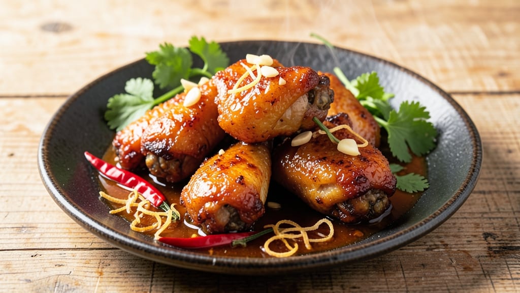 Vietnam Chicken Wings Recipe: Nuoc Cham Glazed Crunch and Tang