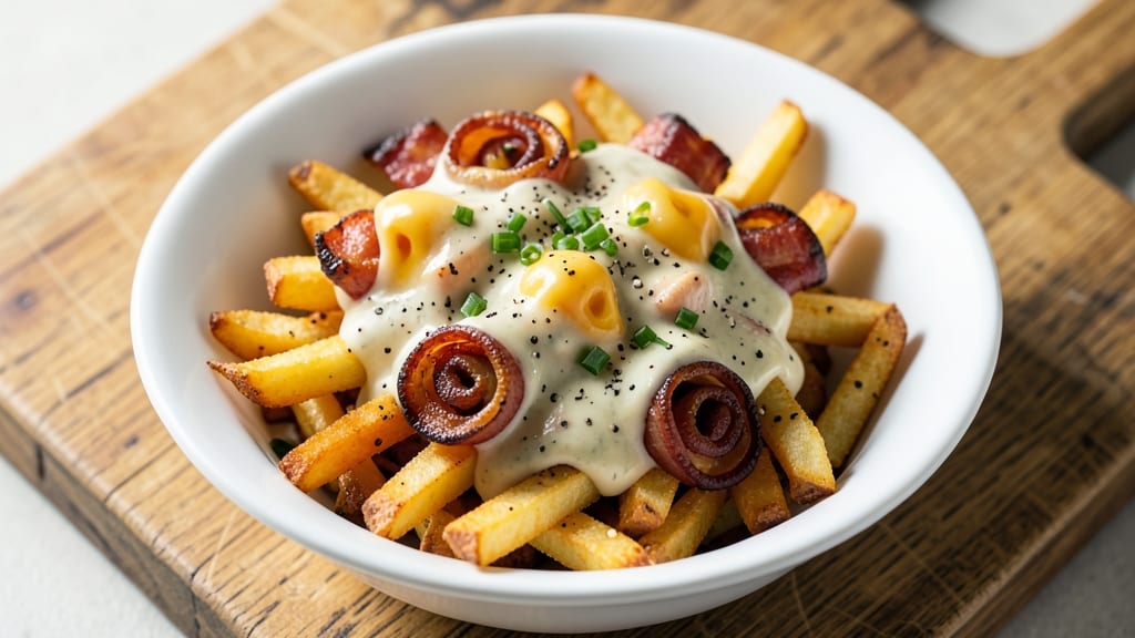 Zaxby's Chicken Bacon Ranch Fries Recipe: Crispy Potato Stacks with Melty Cheese Twists